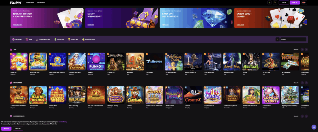 Experience the Thrill of Gaming at Casiny Casino 1 Experience the Thrill of Gaming at Casiny Casino 1