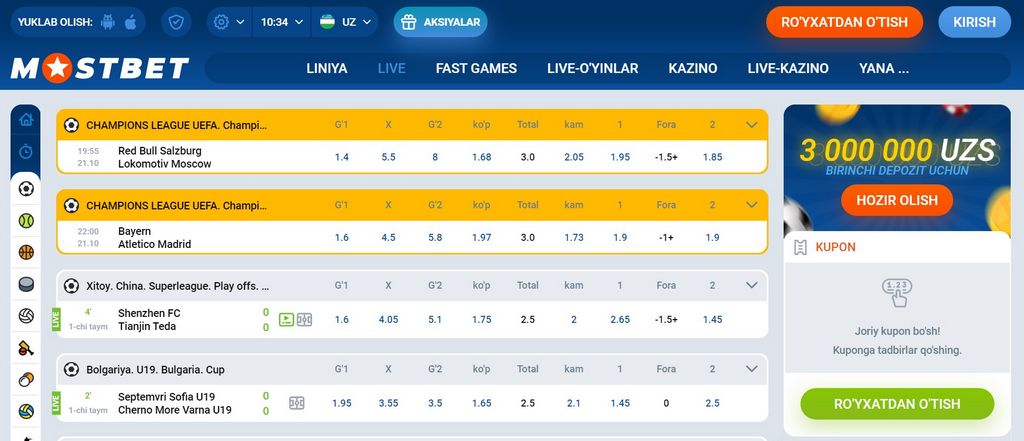 Apostas Esportivas Online Mostbet no Brasil